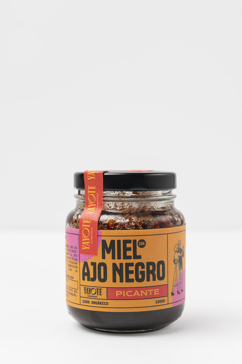 MIEL CON AJO NEGRO PICANTE