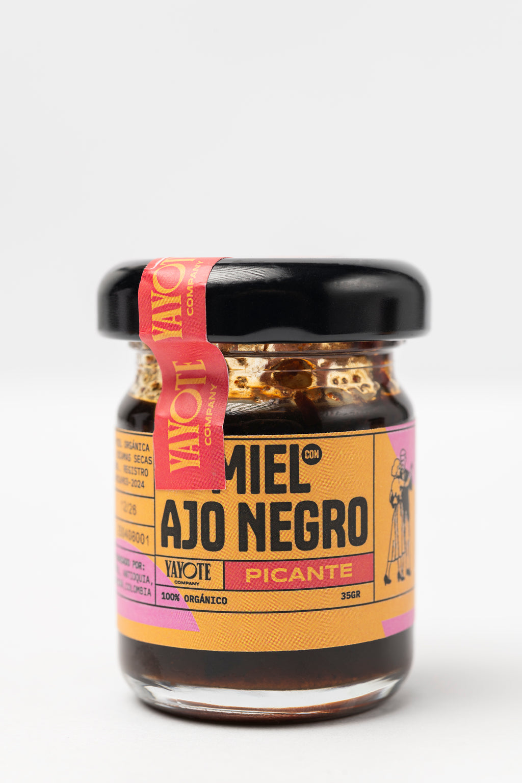MIEL CON AJO NEGRO PICANTE