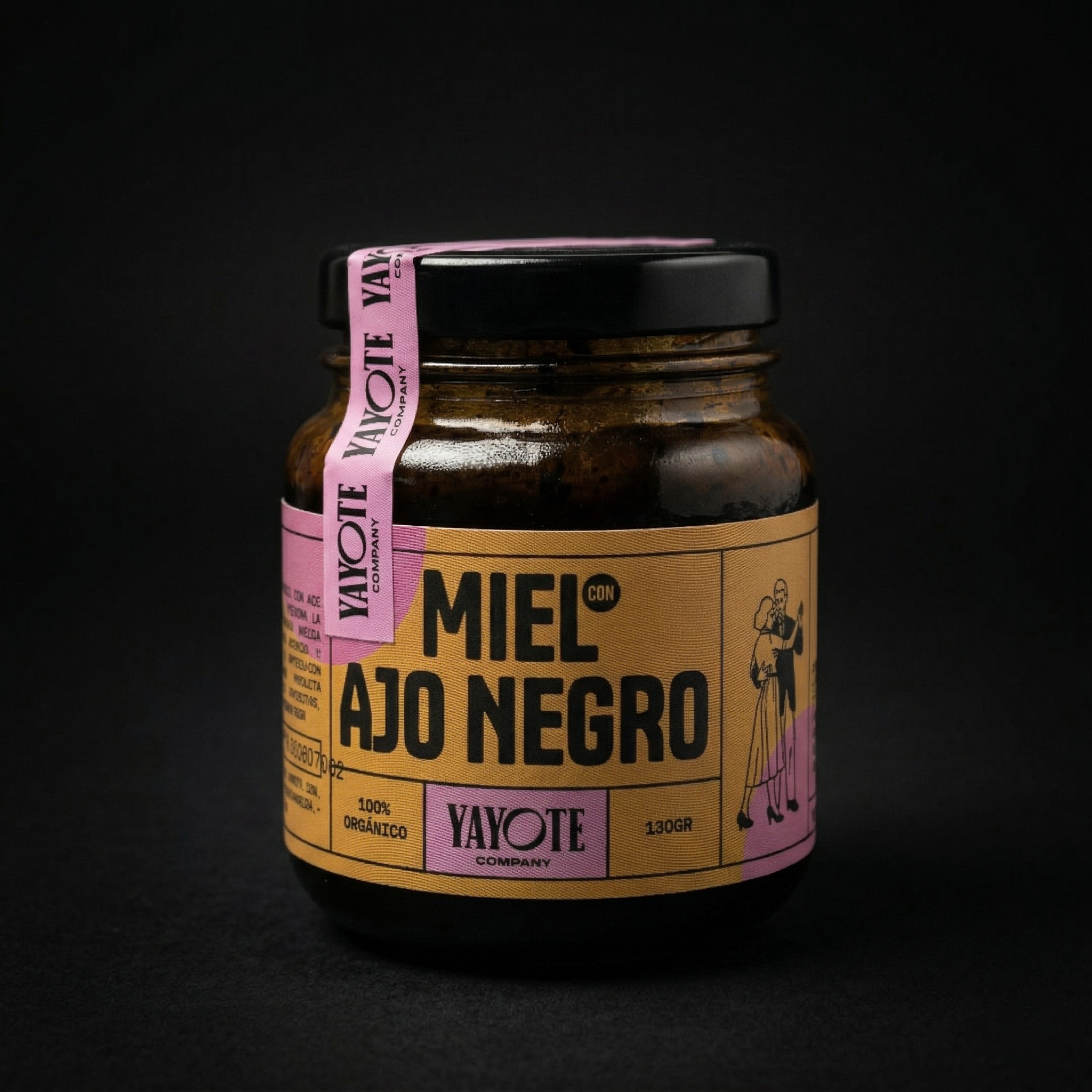 MIEL CON AJO NEGRO