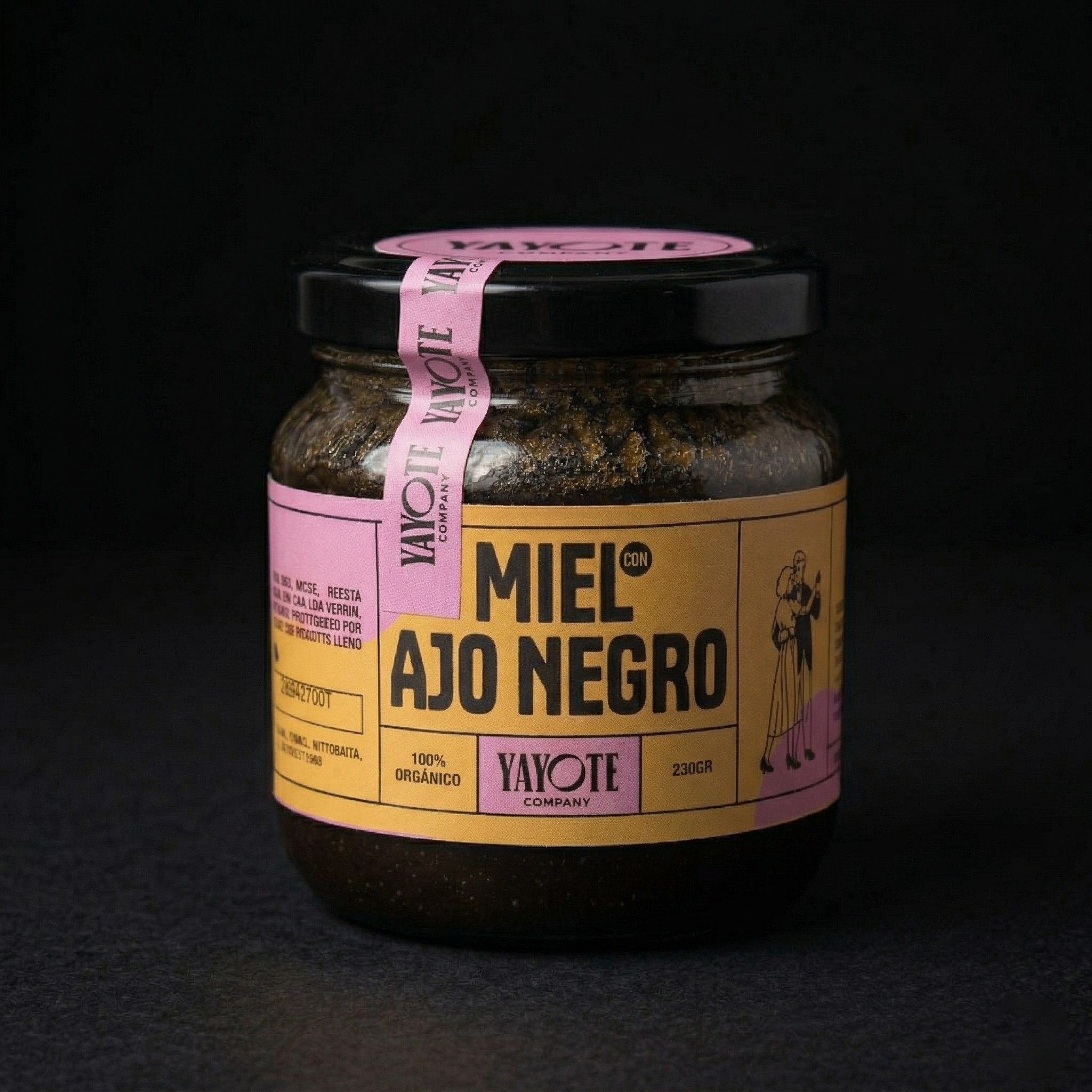 MIEL CON AJO NEGRO