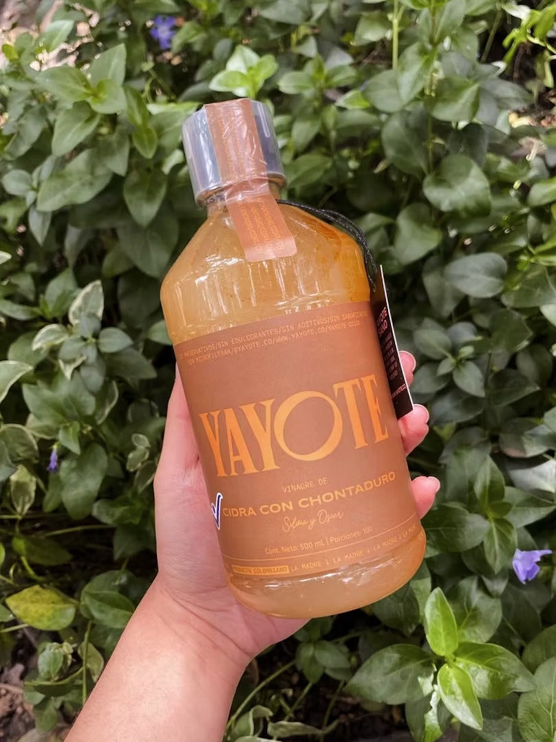 YAYOTE DE CIDRA (Guatila) CON CHONTADURO