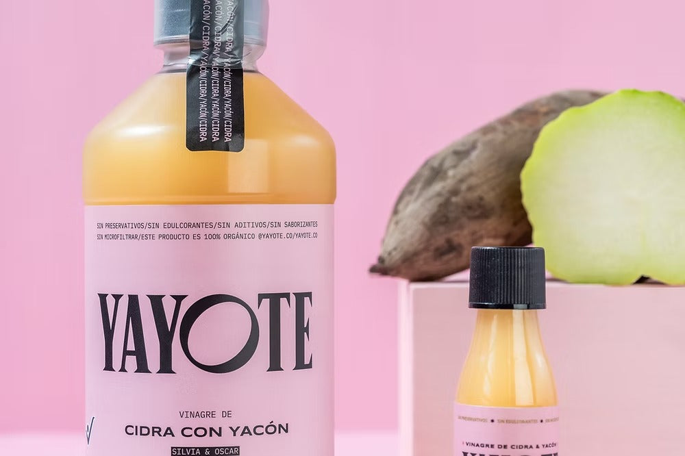 YAYOTE DE CIDRA (Guatila) CON YACON