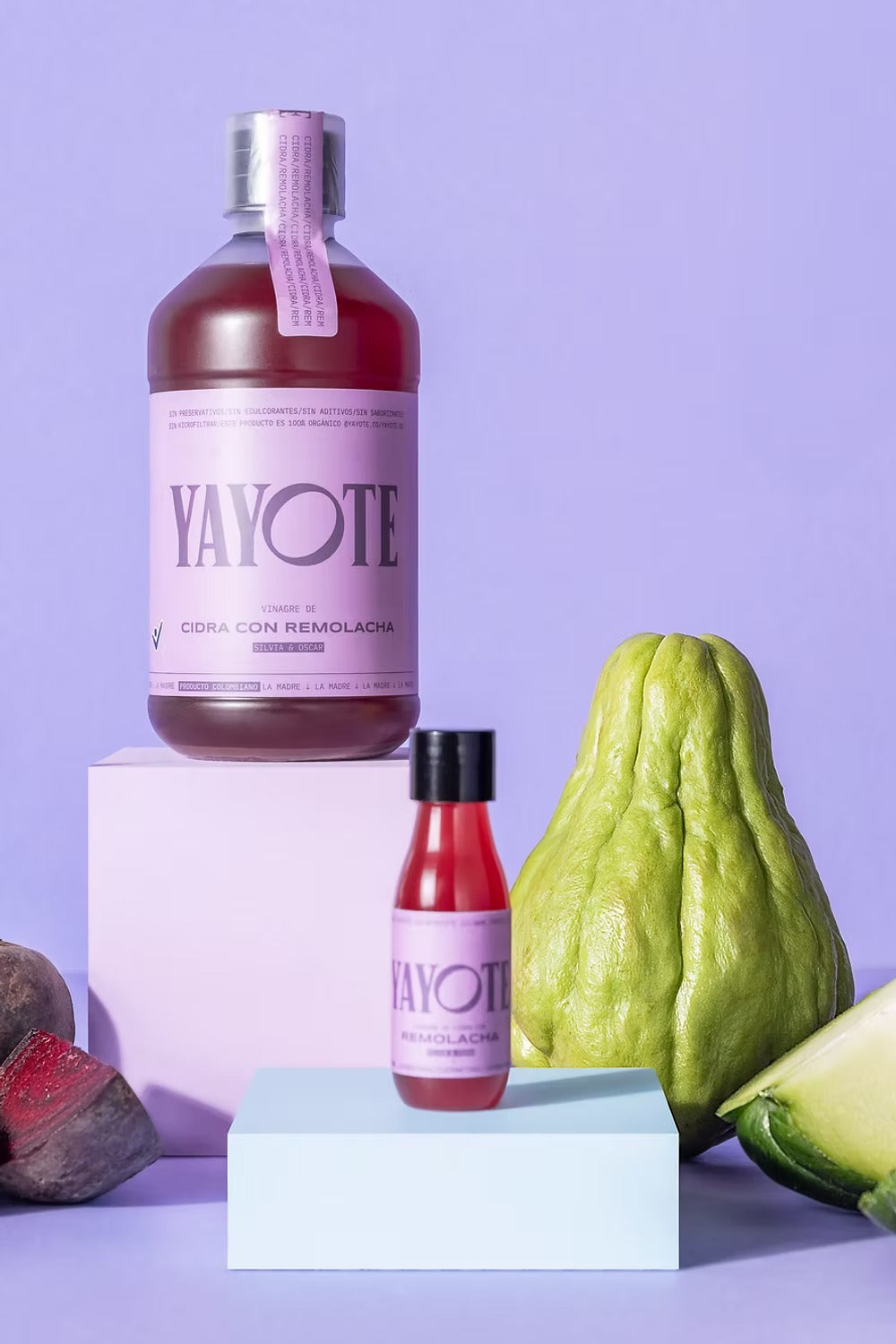 YAYOTE DE CIDRA (Guatila) CON REMOLACHA