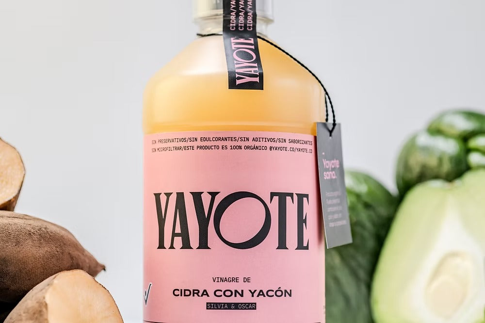 YAYOTE DE CIDRA (Guatila) CON YACON